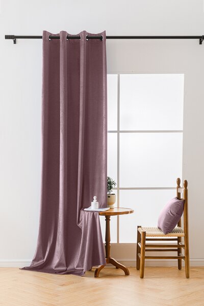 Draperie opaca VELVET mov deschis 140x250 cm Agatat: Rejansa