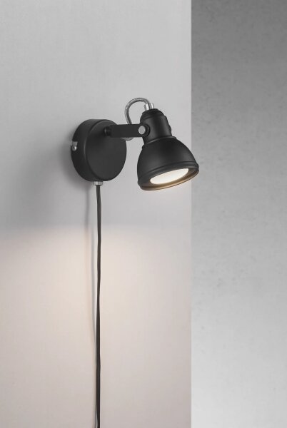Spot de perete Nordlux ASLAK 1xGU10/35W/230V negru
