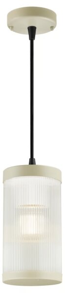Lustră pe cablu de exterior Nordlux COUPAR 1xE27/25W/230V IP33 crem