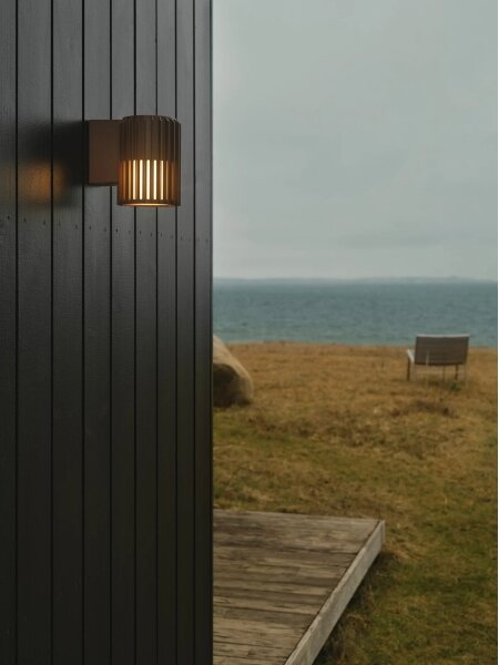Aplică de exterior Nordlux ALUDRA 1xE27/15W/230V maro