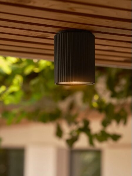 Plafonieră de exterior Nordlux KYKLOP 1xGU10/15W/230V IP54 negru