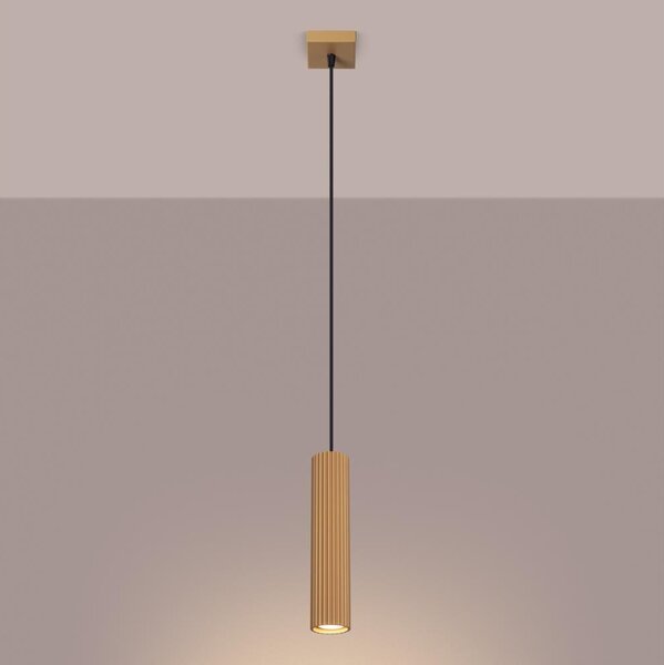 Brilagi - Lustru LED suspendat pe cablu CRESTO 1xGU10/10W/230V auriu