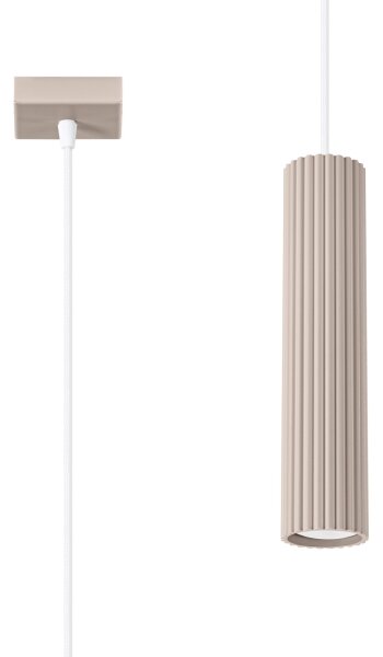 Brilagi - Pendul LED pe cablu CRESTO 1xGU10/10W/230V taupe