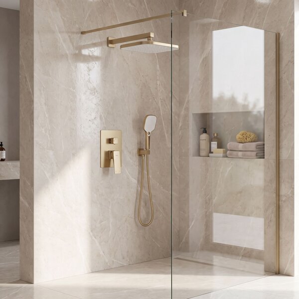 Set de dus incastrat Rea Joe Brush Gold + BOX