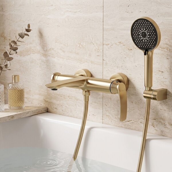 Baterie pentru cadă PREMIUM REA Como Brush Gold