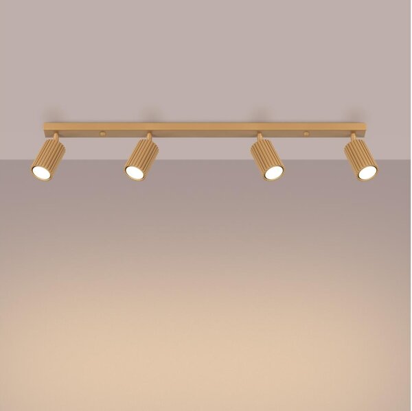 Brilagi - Spot LED CRESTO, 4 x GU10, 10 W, 230 V, auriu