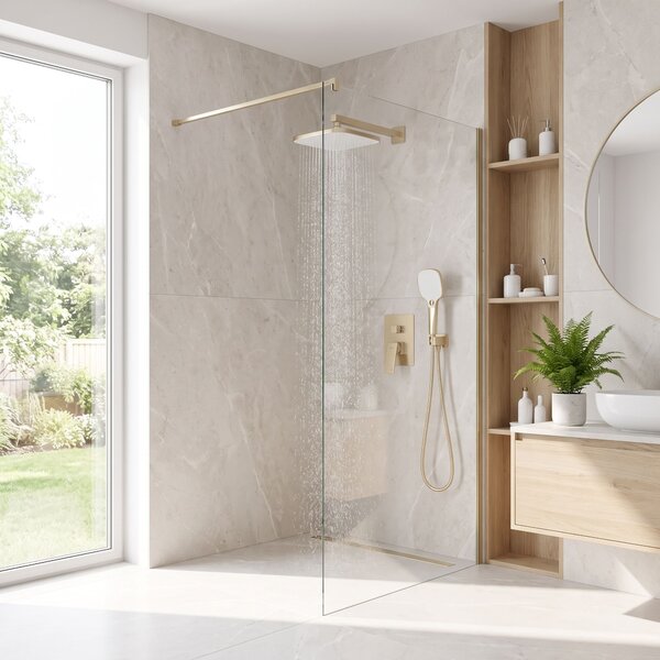 Set de dus incastrat Rea Joe Brush Gold + BOX