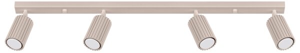 Brilagi - Spot LED CRESTO 4 x GU10, 10 W, 230 V, taupe