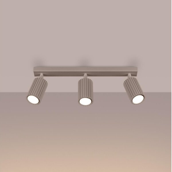 Brilagi - Spot LED CRESTO, 3x GU10, 10W, 230V, taupe