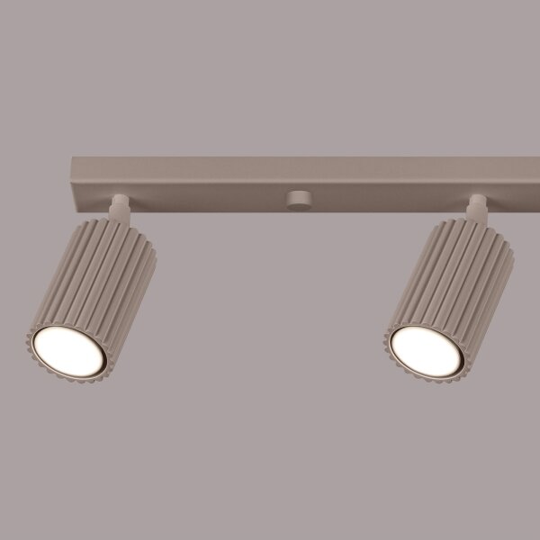 Brilagi - Spot LED CRESTO 4 x GU10, 10 W, 230 V, taupe
