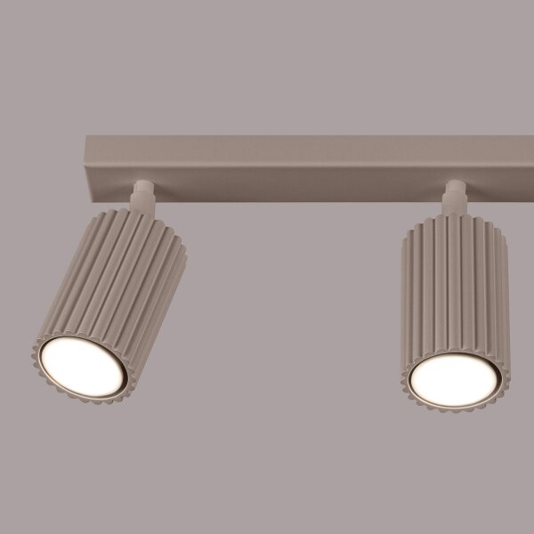 Brilagi - Spot LED CRESTO, 3x GU10, 10W, 230V, taupe