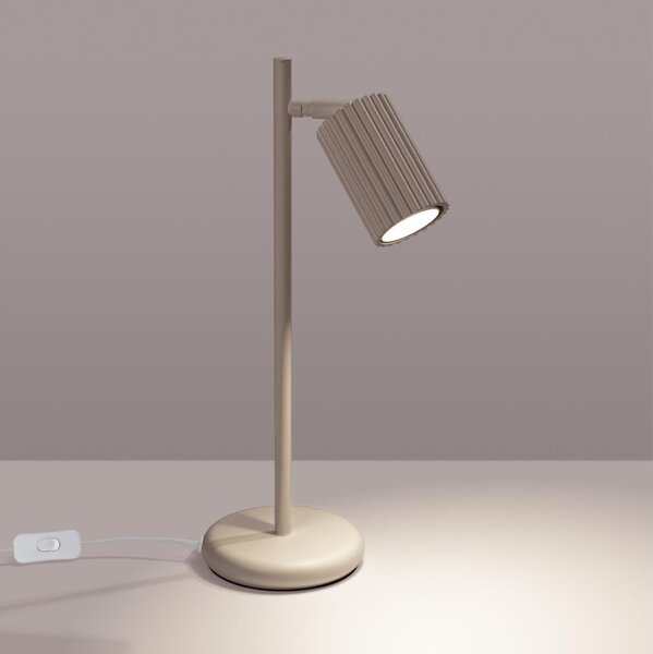 Brilagi - Lampă de masă LED CRESTO, 1x GU10/10W/230V, taupe
