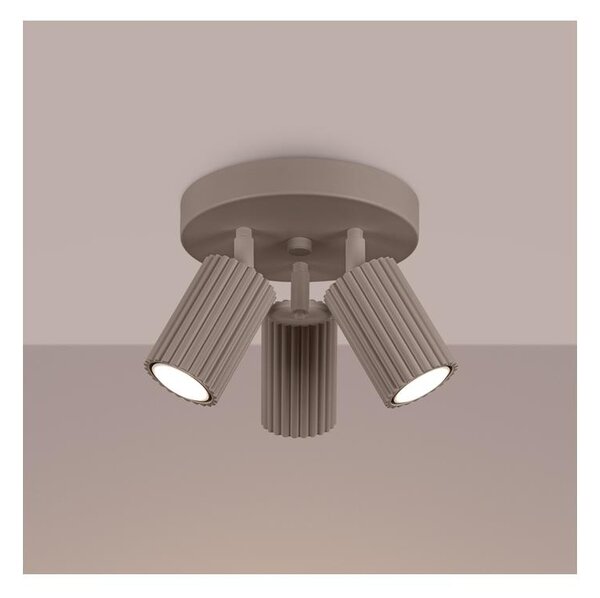 Spot LED Brilagi CRESTO, 3x GU10, 10W, 230V, taupe