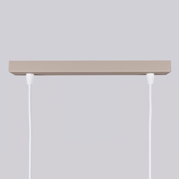 Brilagi - Candelabru LED suspendat pe cablu CRESTO 2xGU10/10W/230V taupe