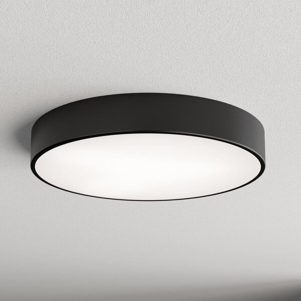 Plafonieră CLARE 4xE27/40W/230V d. 50 cm negru Brilagi
