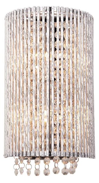 Aplică de cristal Endon 81978 GALINA 2xG9/25W/230V crom lucios