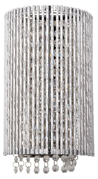 Aplică de cristal Endon 81978 GALINA 2xG9/25W/230V crom lucios