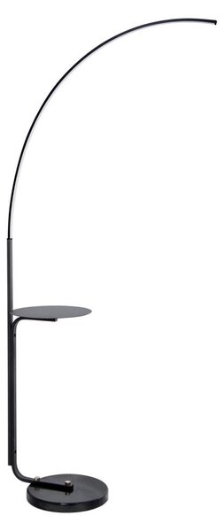 Lampadar LED cu măsuță LED LED/20W/230V 3000-6500K negru
