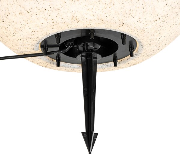 Lampă de exterior modernă gri 56 cm IP65 - Nura