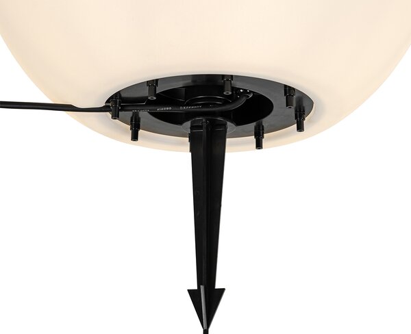 Lampă inteligentă de exterior albă 45 cm IP65 incl WiFi A60 - Nura