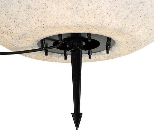 Lampă inteligentă de exterior gri 77 cm IP44 incl. Wifi A60 - Nura