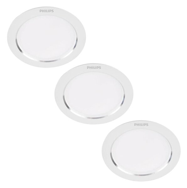 SET 3x corp de iluminat LED încastrat DIAMOND LED/3,5W/230V 3000K Philips