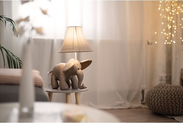 Lampă LED de masă pentru copii Happy Lamps BOBBY LED/5,4W/230V elefant