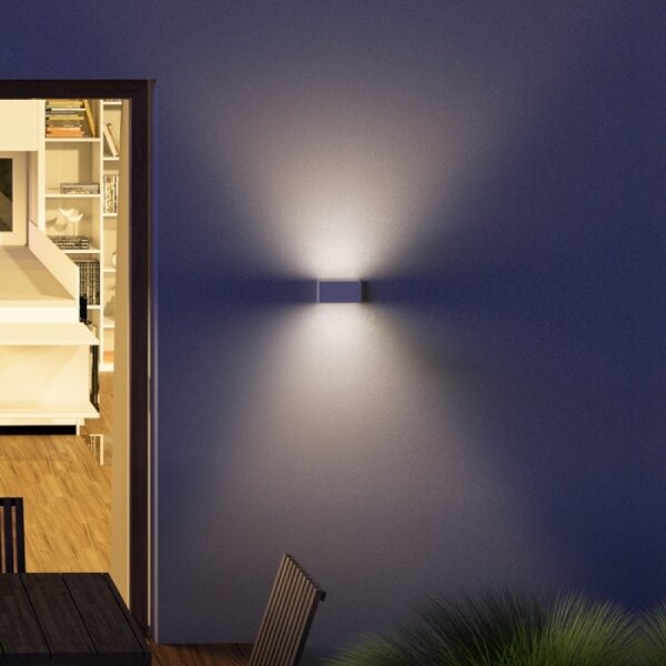 Aplică LED de exterior TORINO 2xLED/5W/230V IP54 RED-Design Rendl-R12573