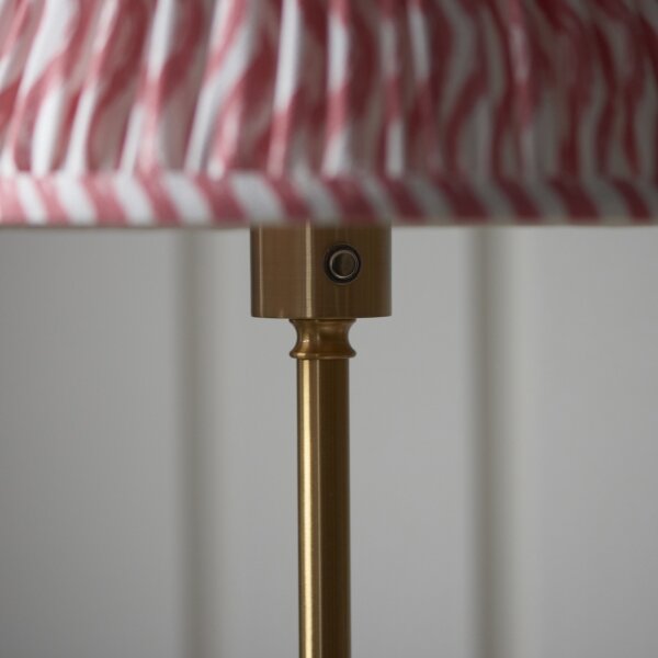 Endon 114786 - Lampadar LED reîncărcabil dimabil BURLEY LED/1,5W/5V, alamă/roz