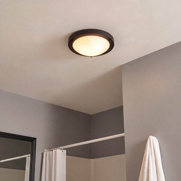 Lampa modernă de suprafață neagră 31cm IP44 - Yuma