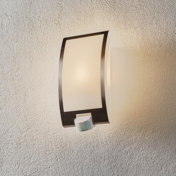 STEINEL L 22 S Lampă pentru perete exterior, senzor, oțel inoxidabil, Metalic, Metal, Modern
