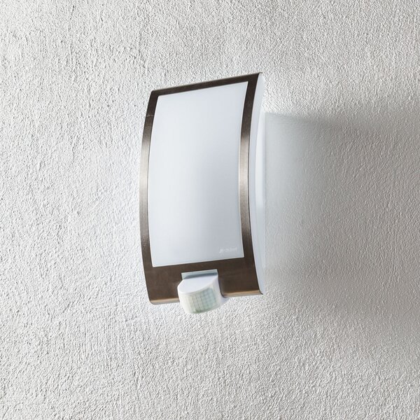 STEINEL L 22 S Lampă pentru perete exterior, senzor, oțel inoxidabil, Metalic, Metal, Modern