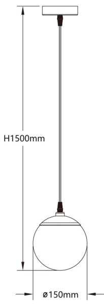 Lustră LED RGBW dimabilă pe cablu Aigostar MESH LED/8W/230V + telecomandă