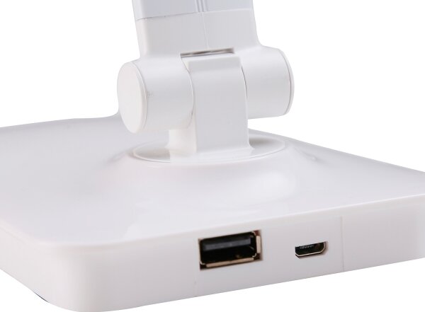 Lampă LED dimabilă de masă cu port USB ONLI DESKI LED/7W/230V 4000K alb