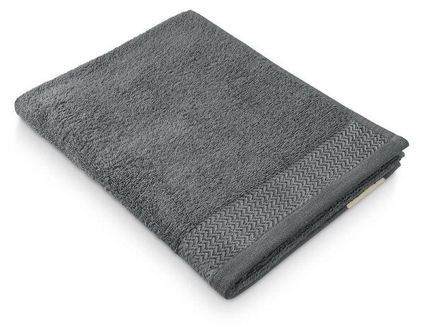 Prosop CLYR 50x100 cm gri inchis, 100% bumbac
