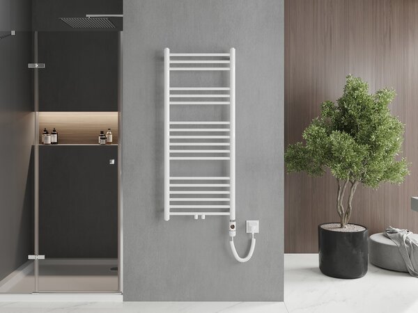 Mexen Yodo, element electric de încălzire 1200x500 mm + tijă de încălzire 600 W, alb, W113-1200-500-2600-20