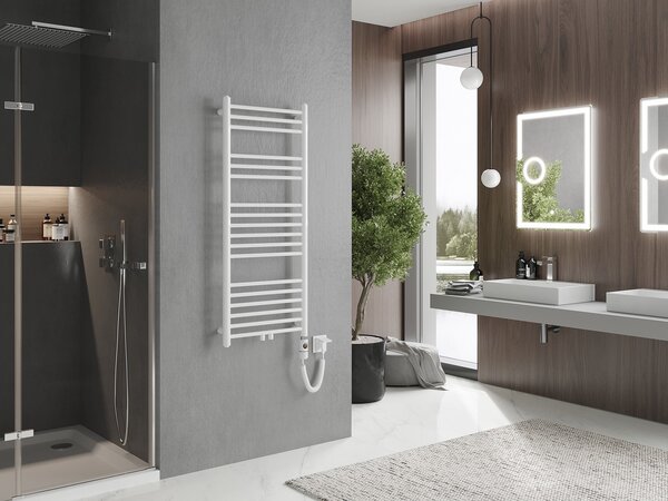 Mexen Yodo, element electric de încălzire 1200x500 mm + tijă de încălzire 600 W, alb, W113-1200-500-2600-20