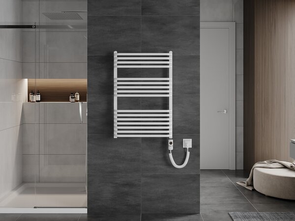 Mexen Apollo, element electric de încălzire 860x550 mm + tijă de încălzire 600 W, alb, W117-0860-550-2600-20