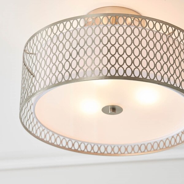 Lustră aplicată Endon 81966 CORDERO 3xE27/10W/230V crom mat