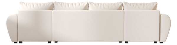 OFERTA Canapea extensibila in forma de U SEVIO 311x145 cm, crem + 2 perne GRATUIT II. calitate