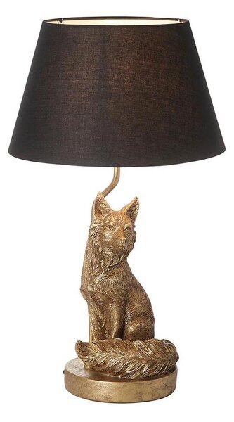 Lampă de masă Endon 106796 FOX 1xE14/6W/230V negru/alamă