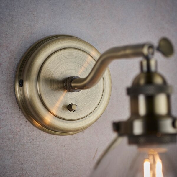 Spot de perete Endon 77273 HANSEN 1xE14/40W/230V alamă