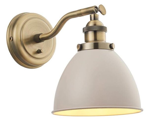 Spot de perete Endon 76330 FRANKLIN 1xE14/40W/230V alamă/taupe