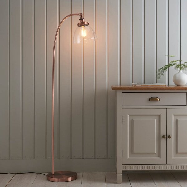 Lampadar Endon 77862 HANSEN 1xE27/40W/230V cupru
