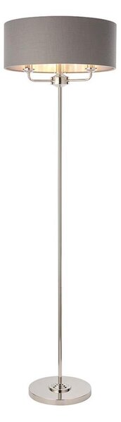 Lampadar Endon 94378 HIGHCLERE 1xE14/40W/230V gri/crom lucios