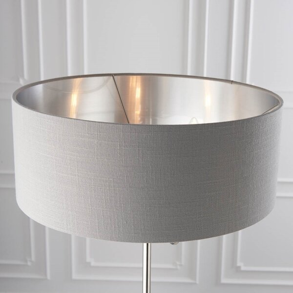 Lampadar Endon 94378 HIGHCLERE 1xE14/40W/230V gri/crom lucios