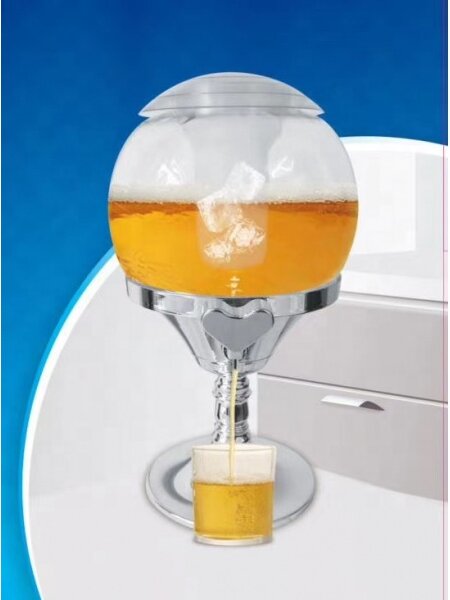 Dozator pentru bauturi cu racitor, compartiment de gheata 3.5L