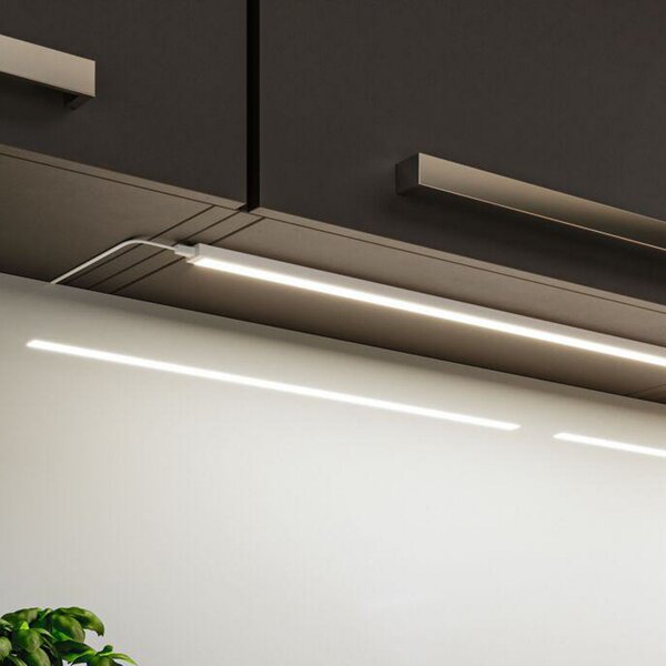 Paulmann Lampa de sub tavan Inline extensie cu 2 bucăți alb 35 cm 830, reglabil, Alb, Bucătărie, Aluminiu