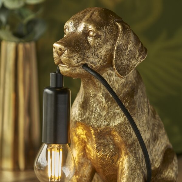 Lampă de masă Endon 107364 PUPPY 1xE14/7W/230V auriu