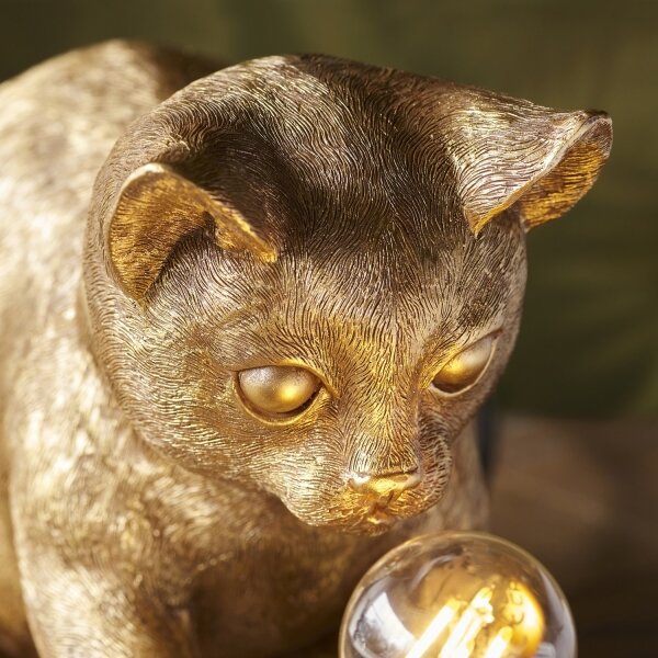 Lampă de masă Endon 107389 KITTEN 1xE14/7W/230V auriu